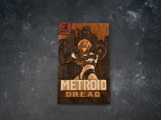 Metroid Dread Switch Cover Replica