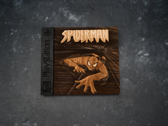 Spiderman PlayStation Cover Replica