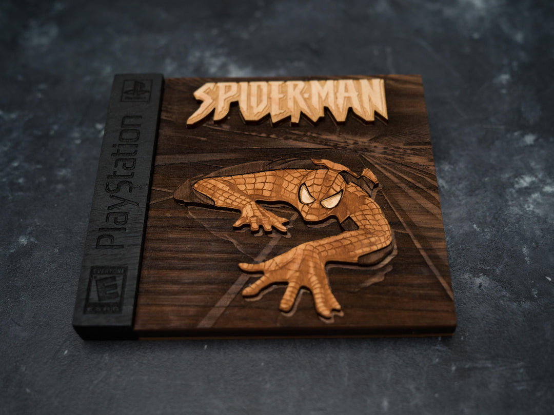 Spiderman PlayStation Cover Replica