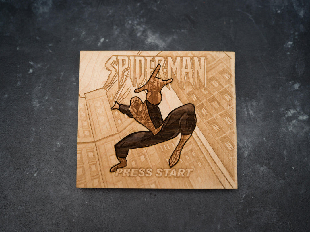 Spiderman PlayStation Cover Replica