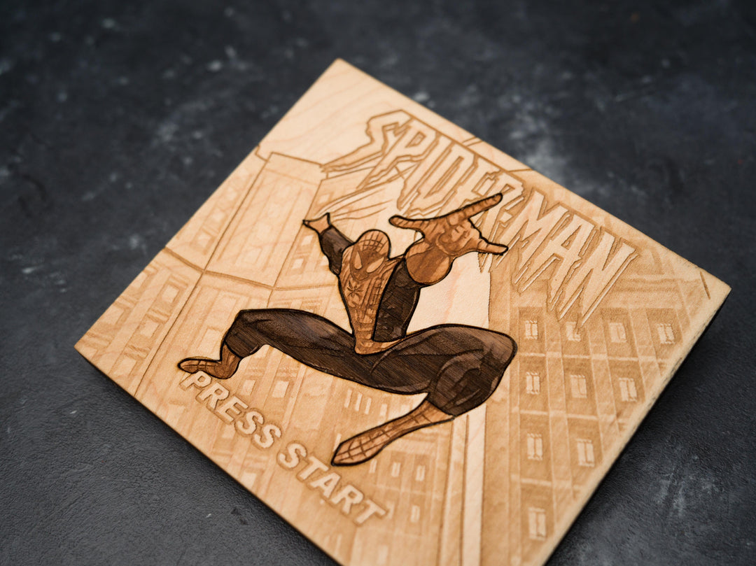 Spiderman PlayStation Cover Replica