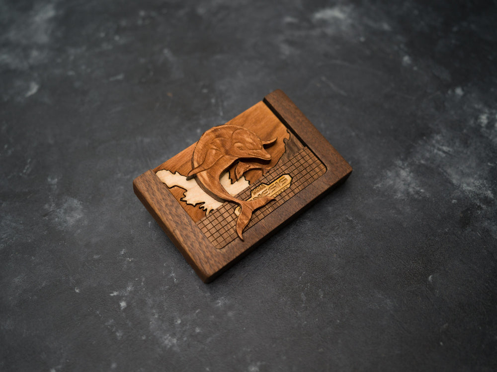 Wooden Ecco the Dolphin SEGA replica