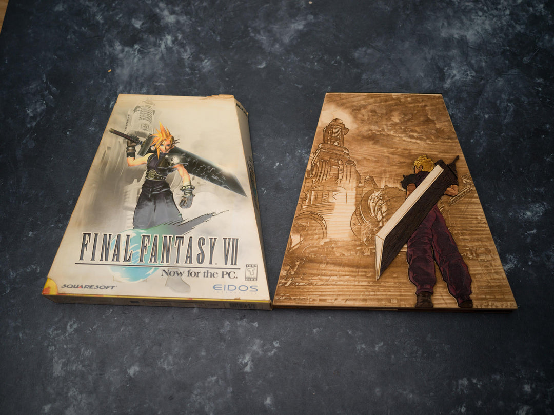 Final Fantasy 7 Remake Cover Replica