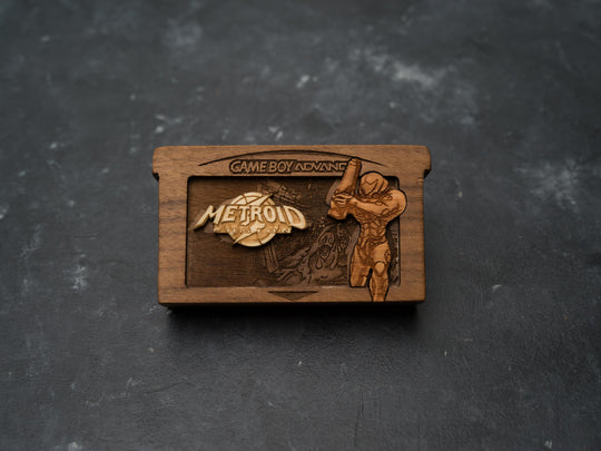Metroid Fusion GameBoy Advance Cartridge Replica