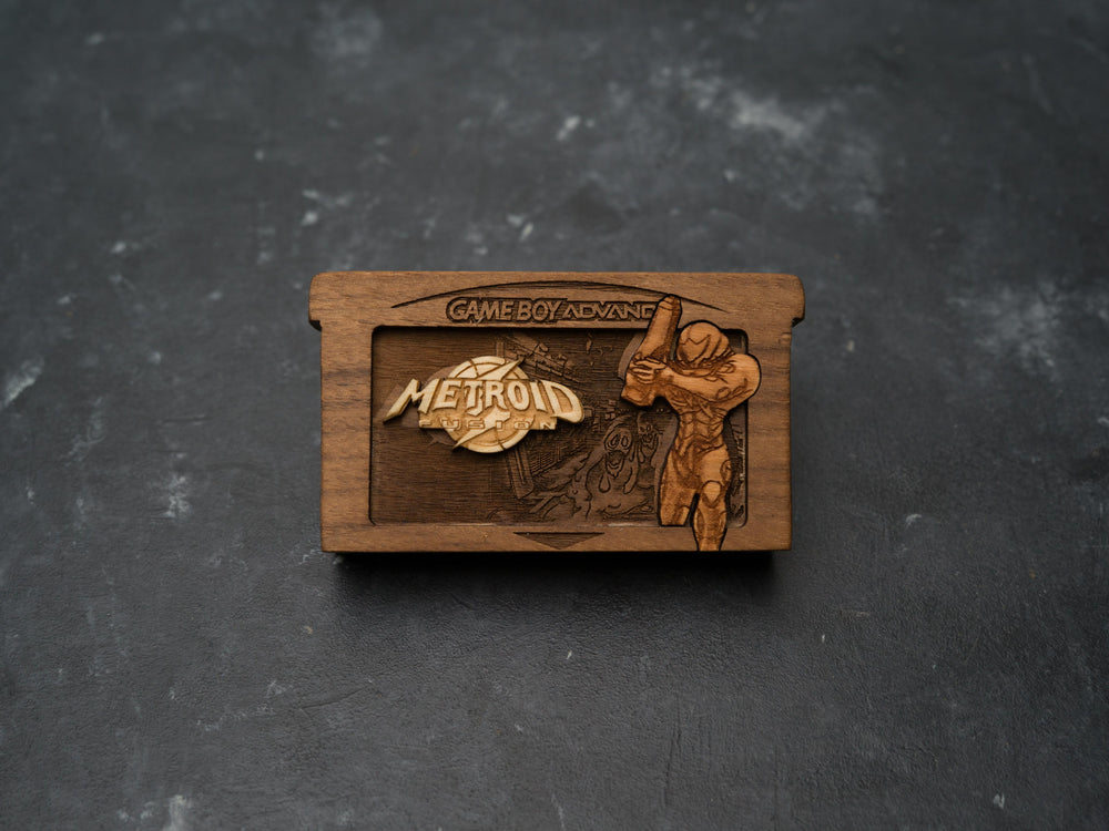 Metroid Fusion GameBoy Advance Cartridge Replica