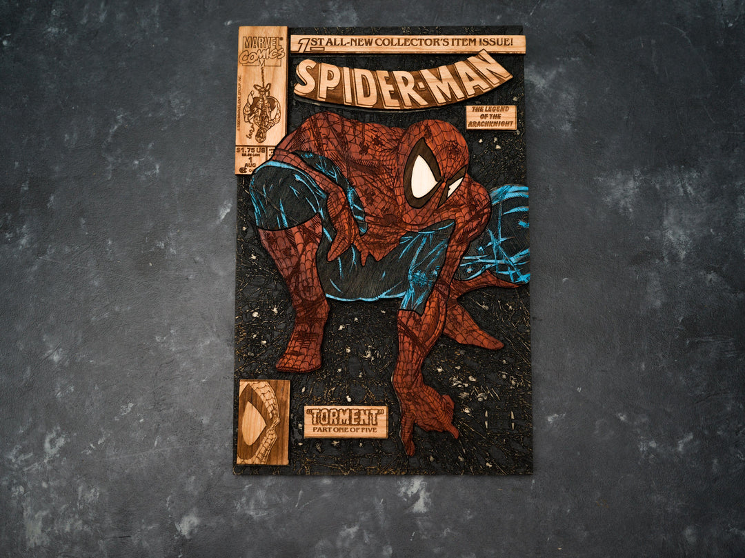 Spider-Man #1 1990 Comic Cover Replica