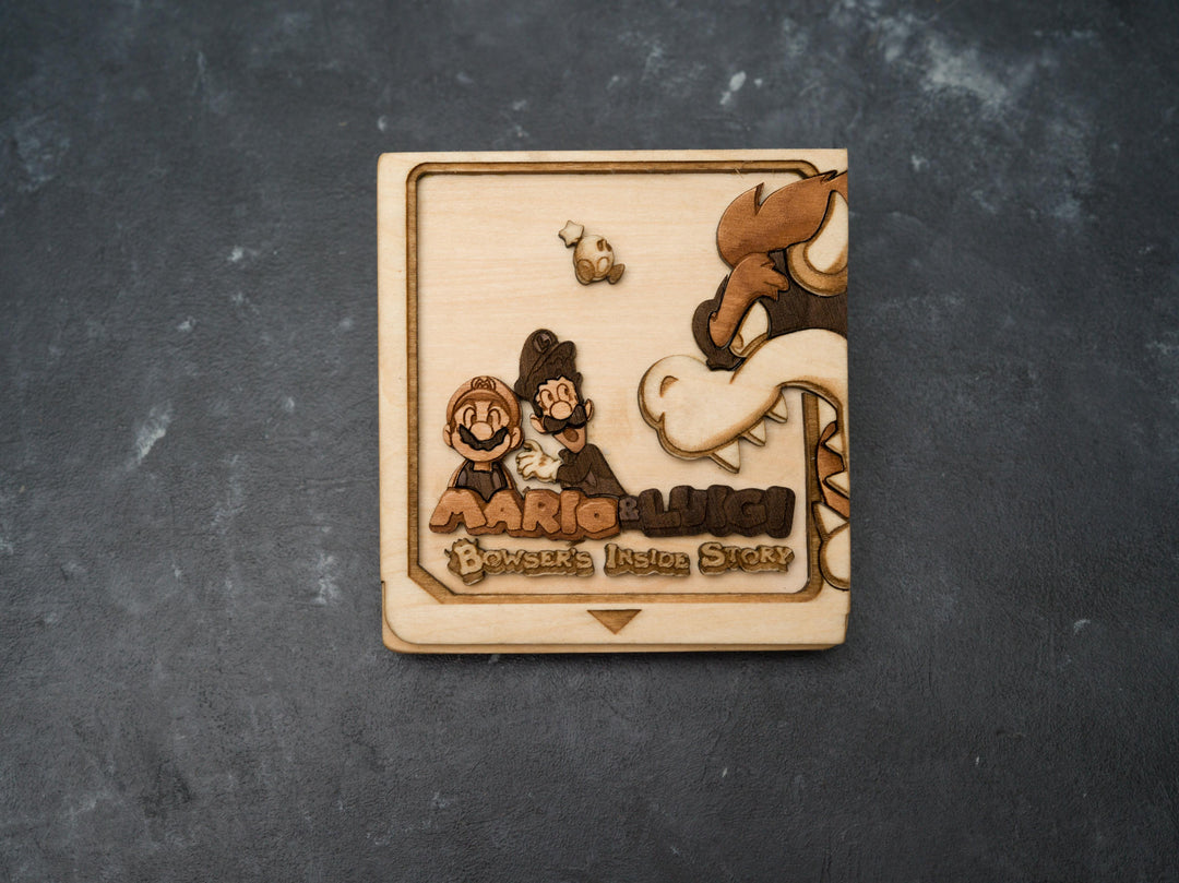 Mario and Luigi Bowser's Inside Story DS Cartridge Replica
