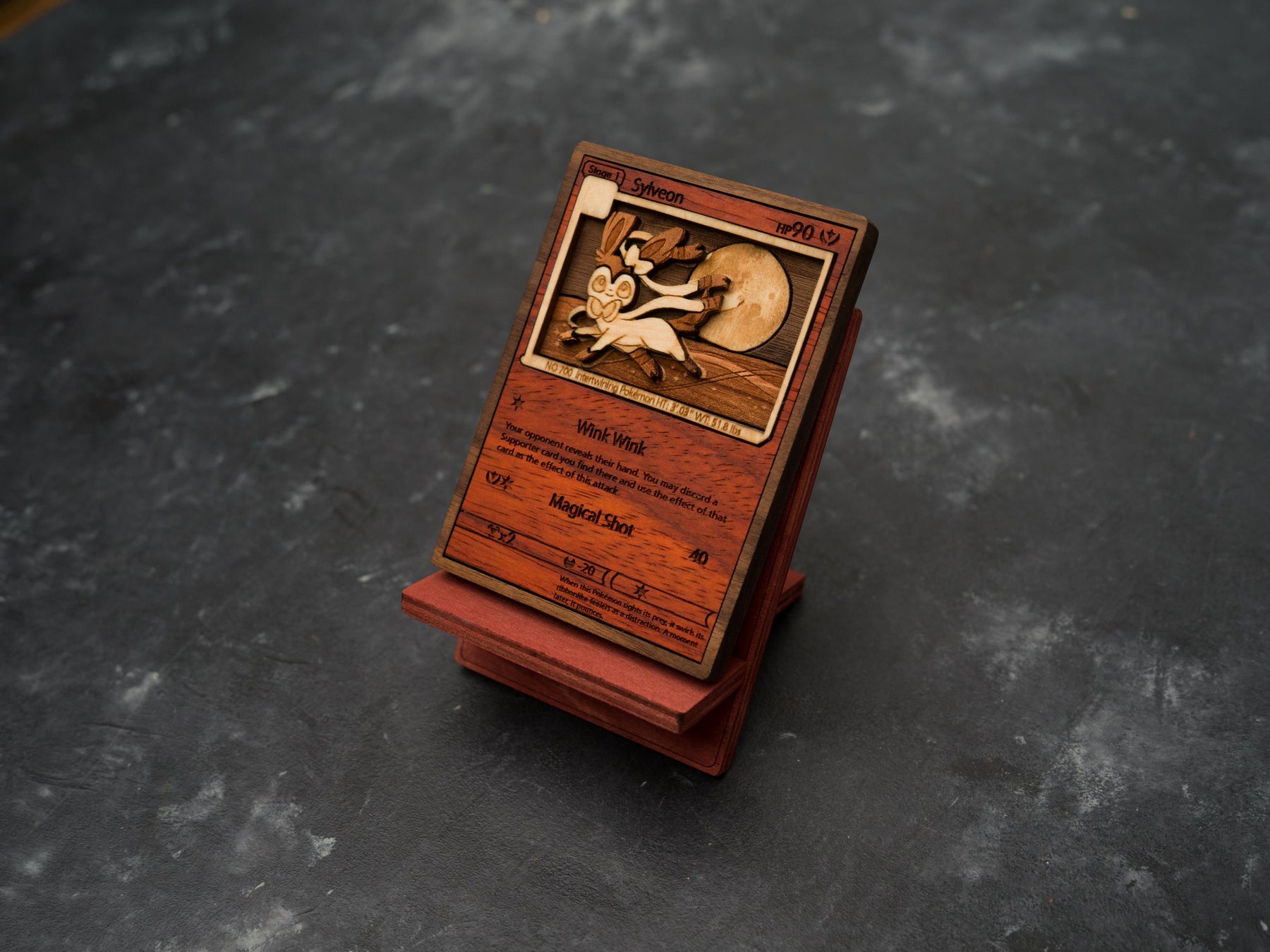 wooden pokemon cards Pikachu EX Card Holo Pokemon Gift Sierra Leone Custom Wooden Pokemon Cards |