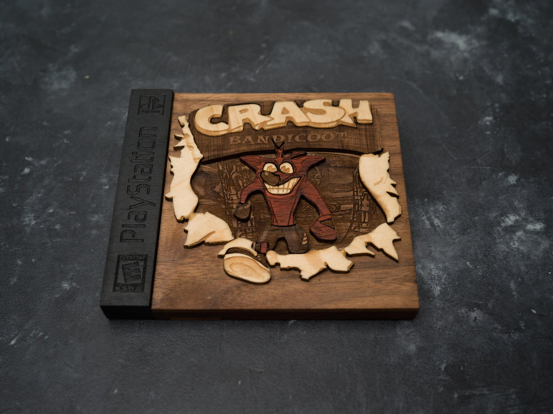 Crash Bandicoot Cover Replica
