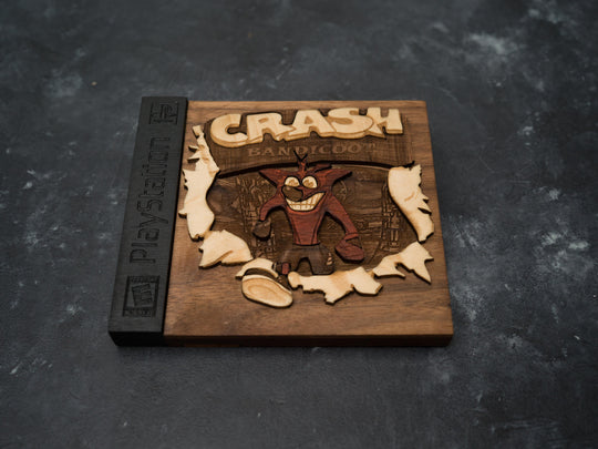 Crash Bandicoot Cover Replica