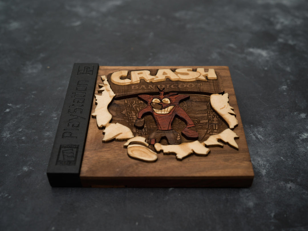 Crash Bandicoot Cover Replica