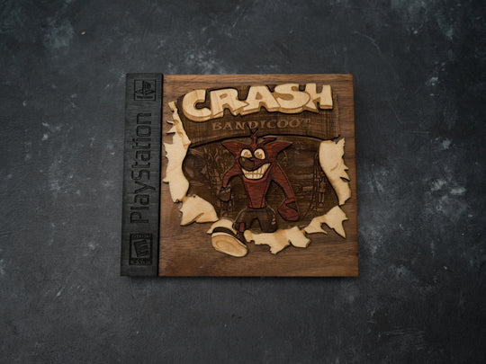 Crash Bandicoot Cover Replica