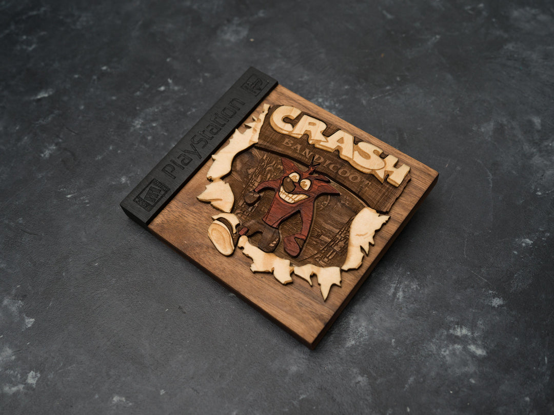 Crash Bandicoot Cover Replica