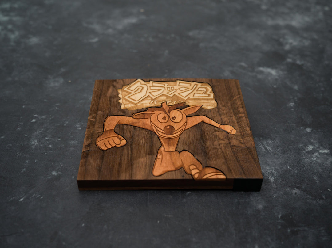 Crash Bandicoot Cover Replica