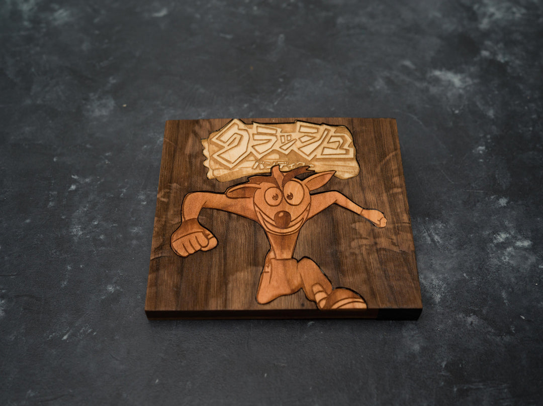 Crash Bandicoot Cover Replica