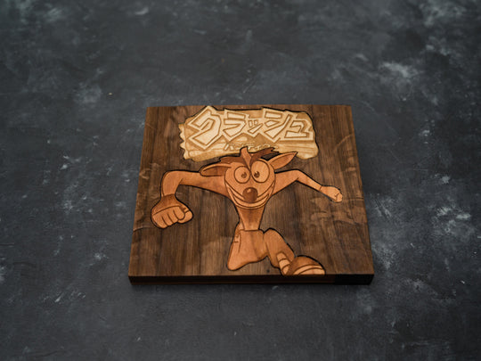 Crash Bandicoot Cover Replica