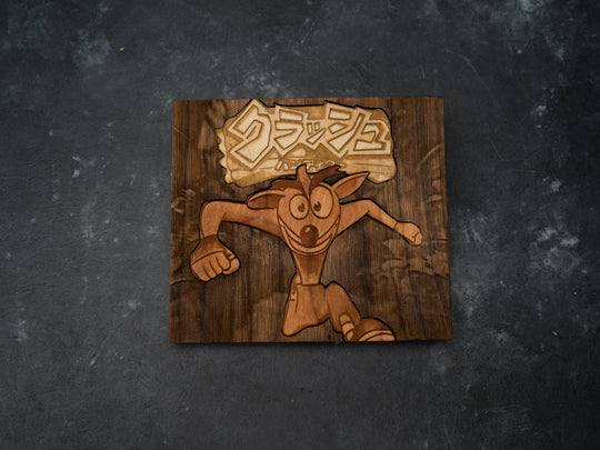 Crash Bandicoot Cover Replica