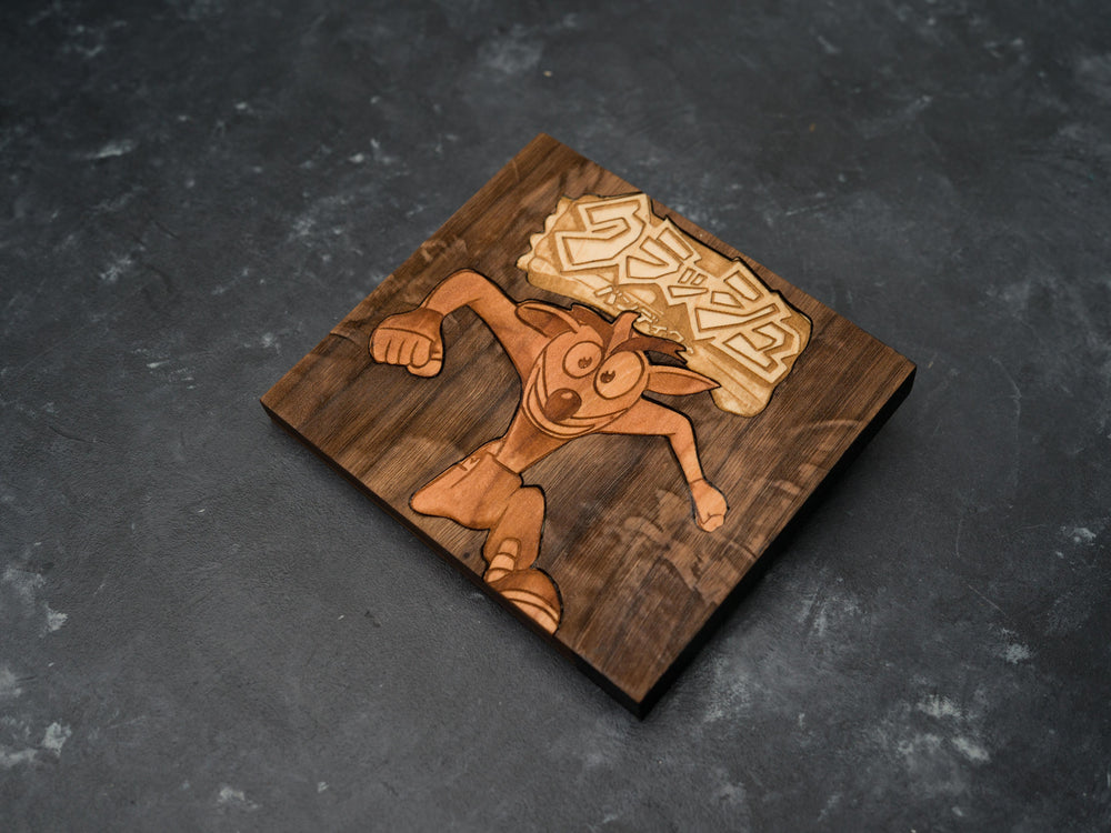 Crash Bandicoot Cover Replica