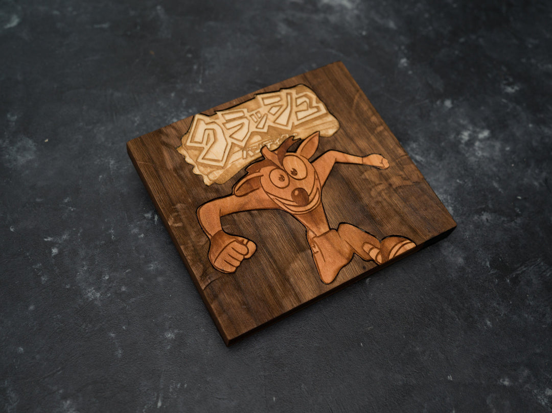 Crash Bandicoot Cover Replica