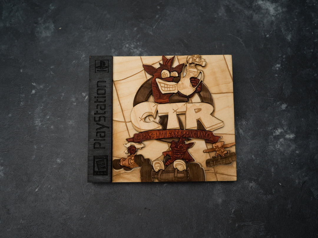 Crash Team Racing Cover Replica