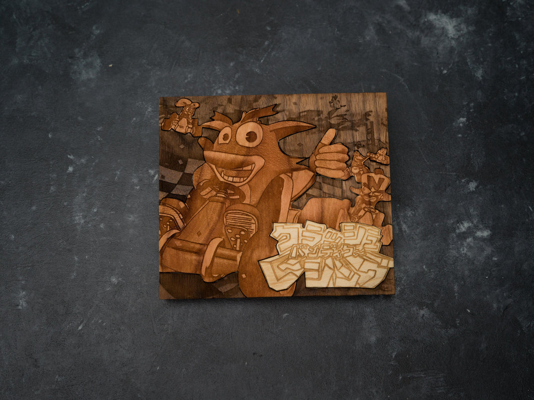Crash Team Racing Cover Replica