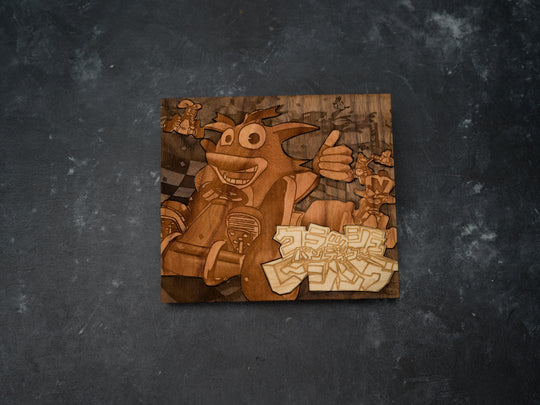 Crash Team Racing Cover Replica