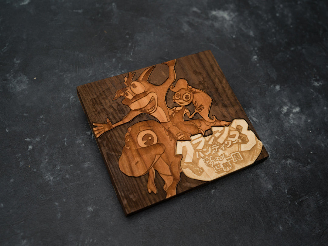 Crash Bandicoot 3 Cover Replica