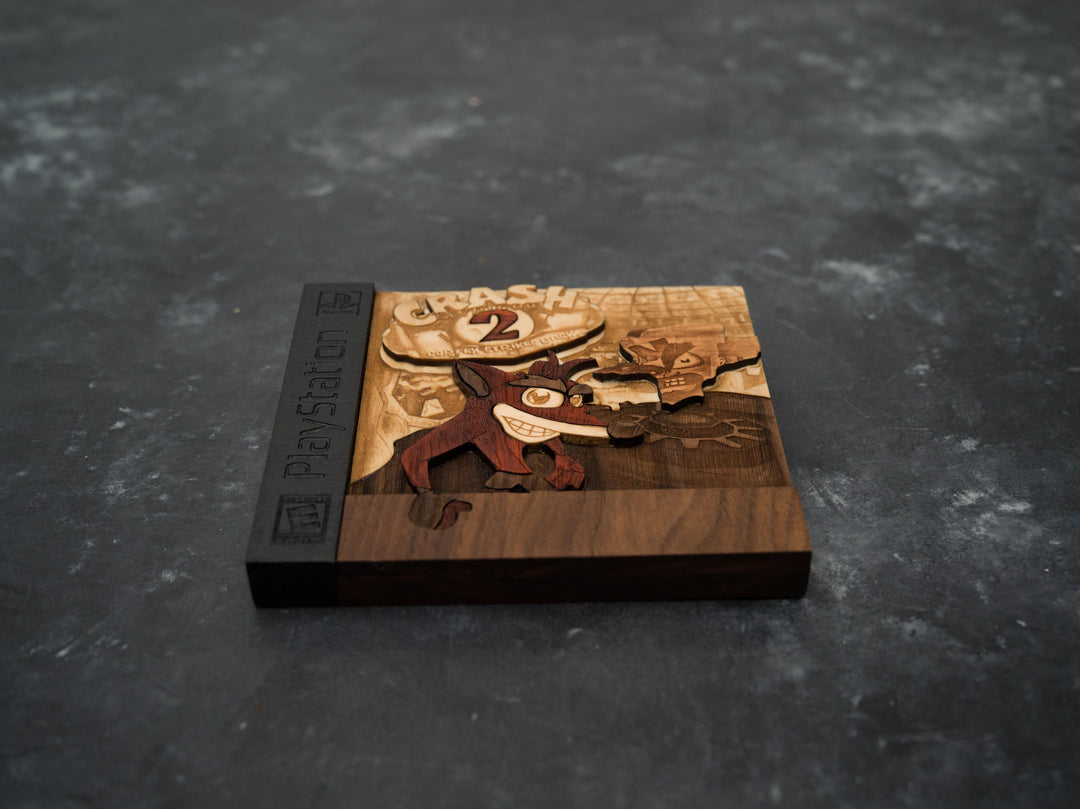 Crash Bandicoot 2 Cover Replica