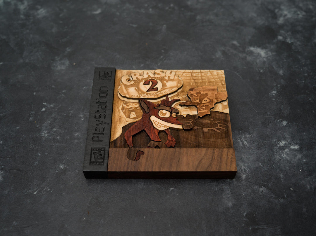 Crash Bandicoot 2 Cover Replica