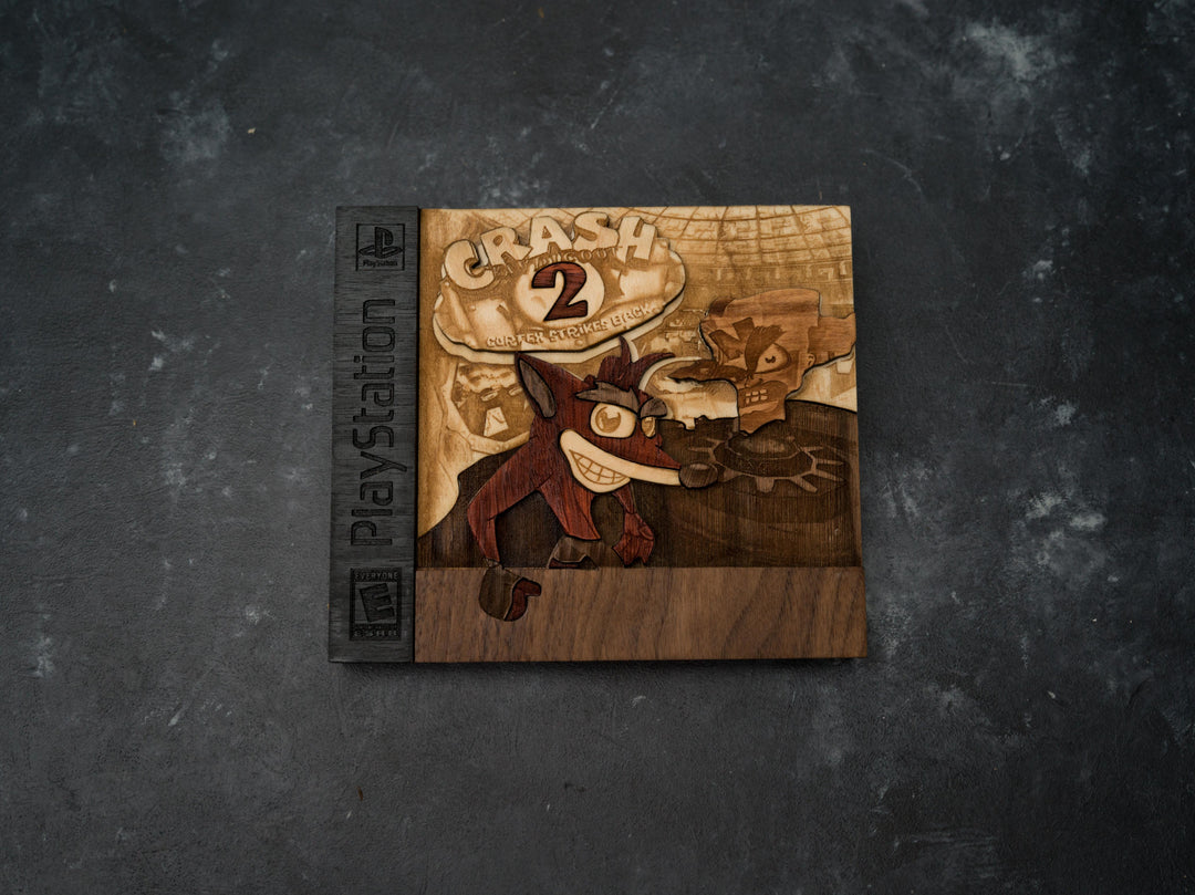 Crash Bandicoot 2 Cover Replica