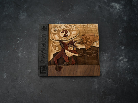 Crash Bandicoot 2 Cover Replica