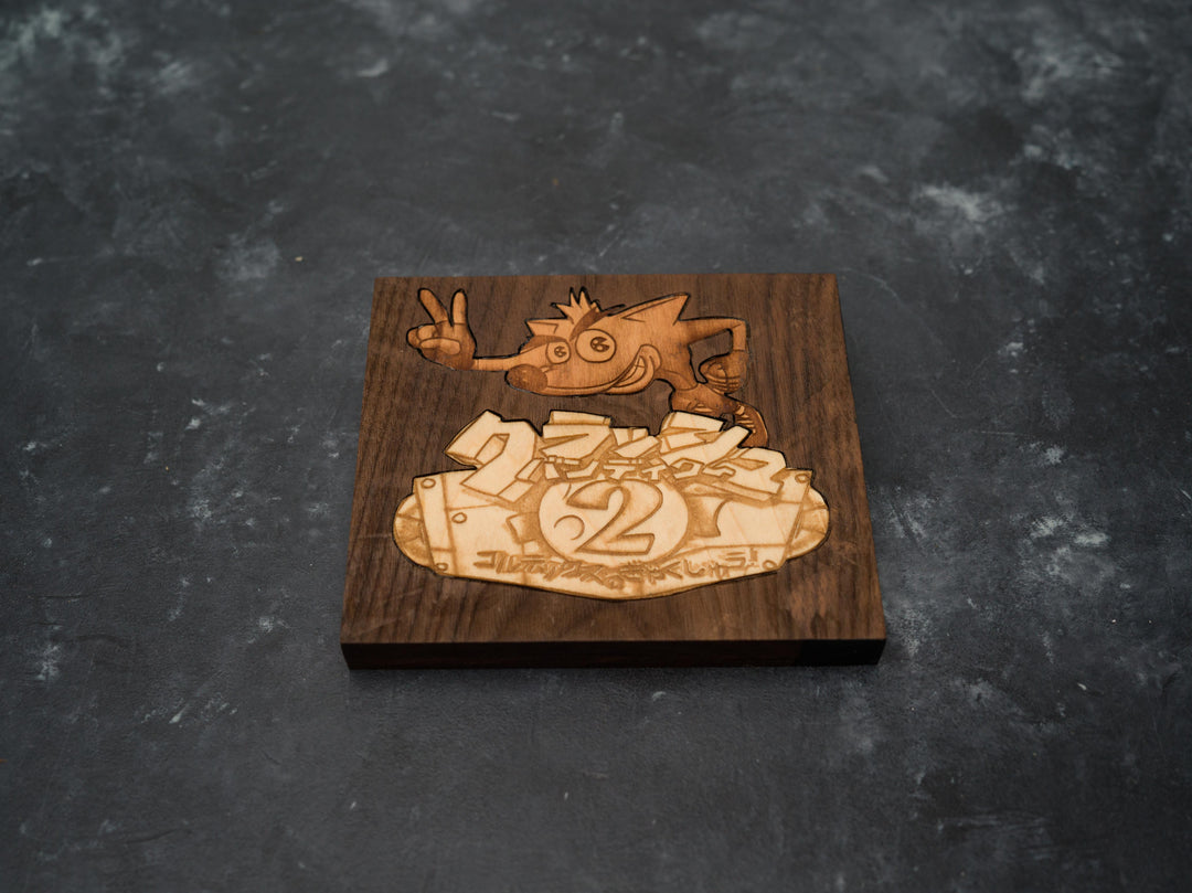 Crash Bandicoot 2 Cover Replica