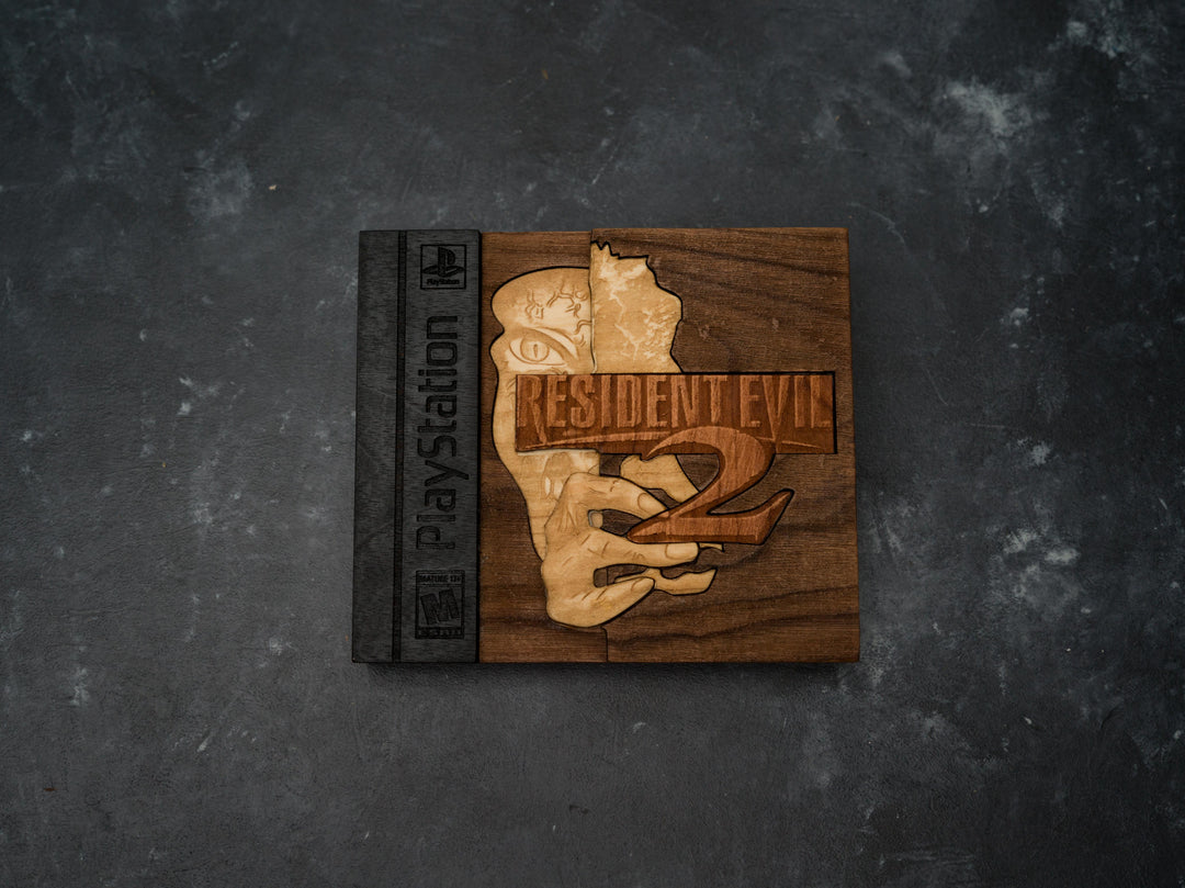Resident Evil 2 PlayStation Cover Replica