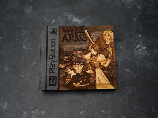 Wild Arms PlayStation Cover Replica