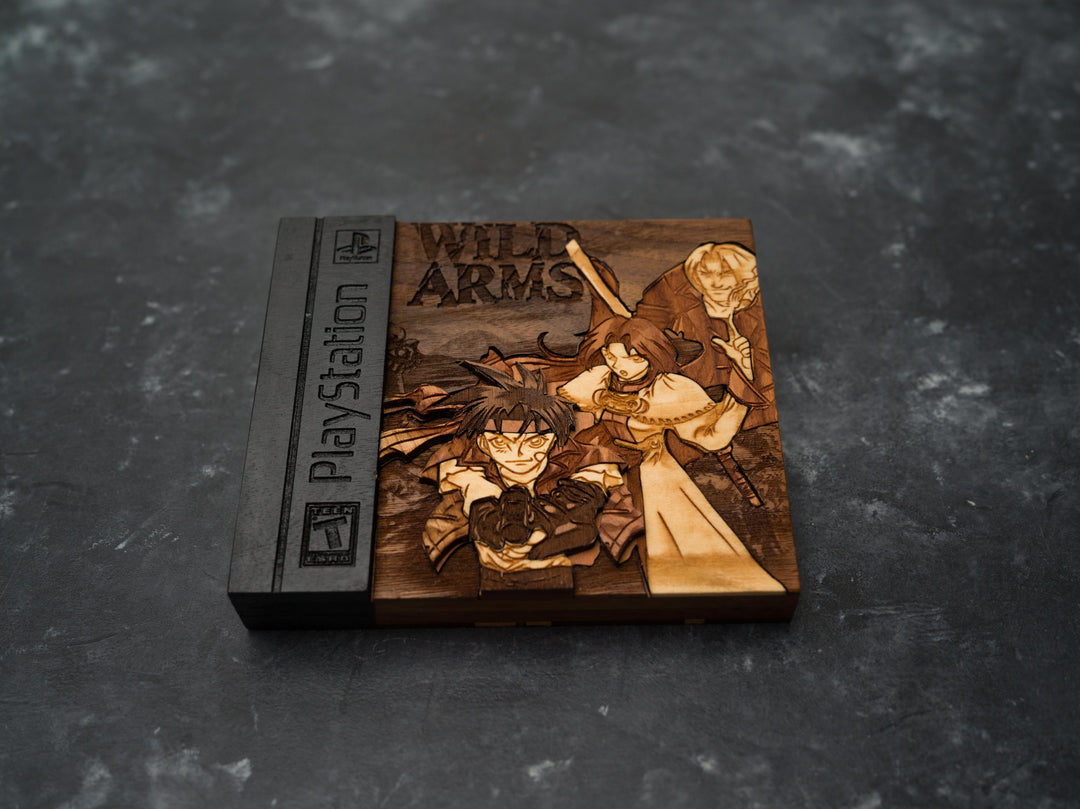 Wild Arms PlayStation Cover Replica