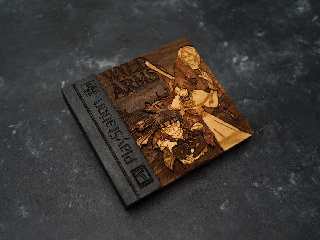 Wild Arms PlayStation Cover Replica