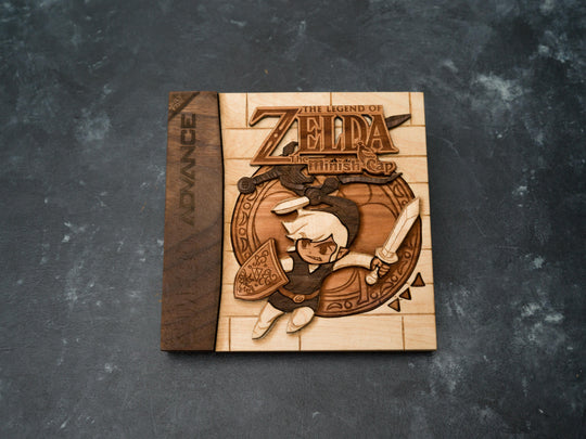 Zelda: The Minish Cap Gameboy Advance Cover Replica