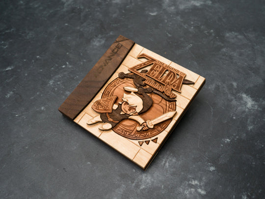 Zelda: The Minish Cap Gameboy Advance Cover Replica
