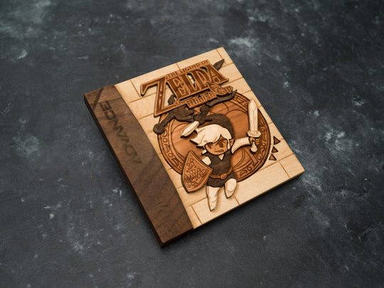 Zelda: The Minish Cap Gameboy Advance Cover Replica