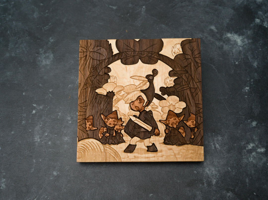 Zelda: The Minish Cap Gameboy Advance Cover Replica