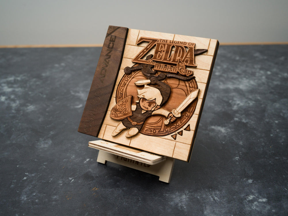 Zelda: The Minish Cap Gameboy Advance Cover Replica