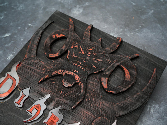 Diablo 1 PC Game Art Print