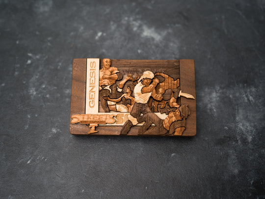 Wooden Streets of Rage SEGA replica