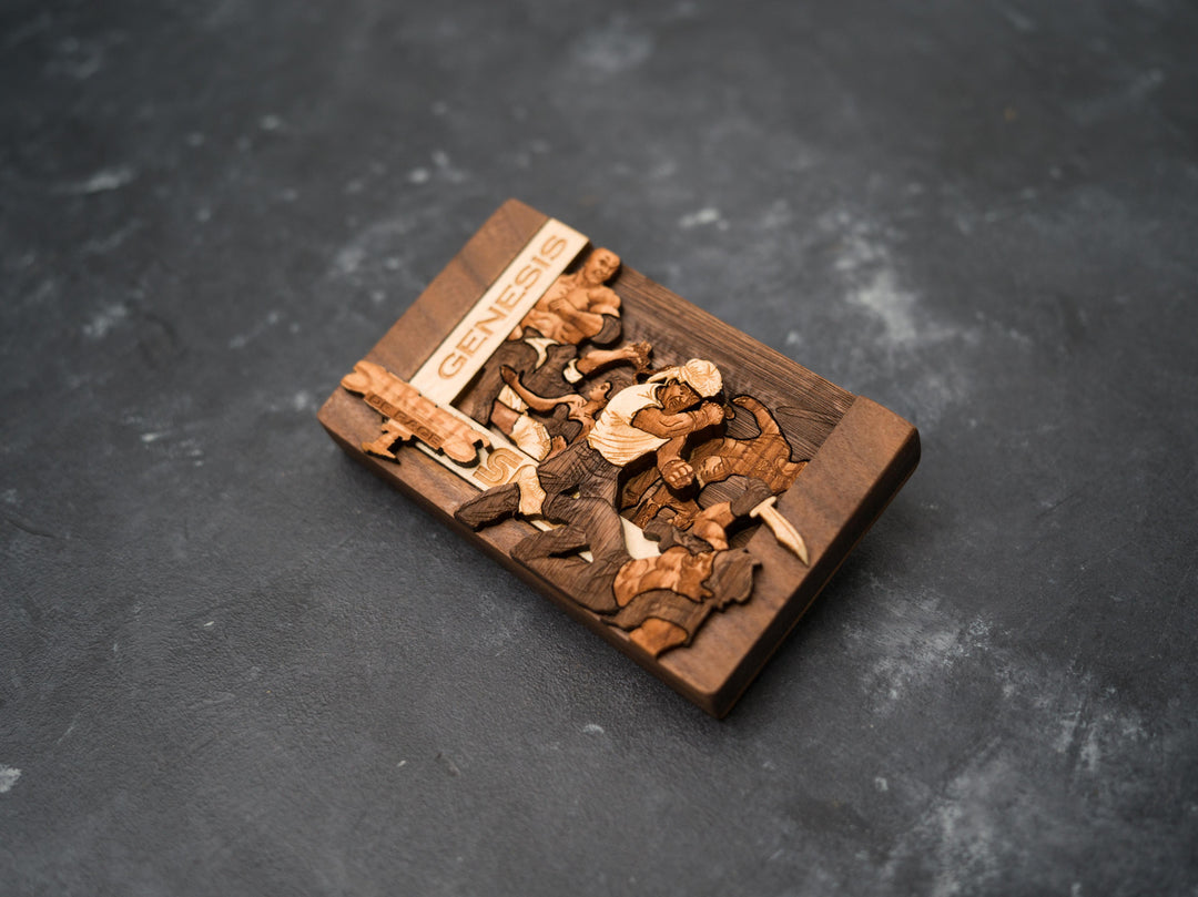 Wooden Streets of Rage SEGA replica