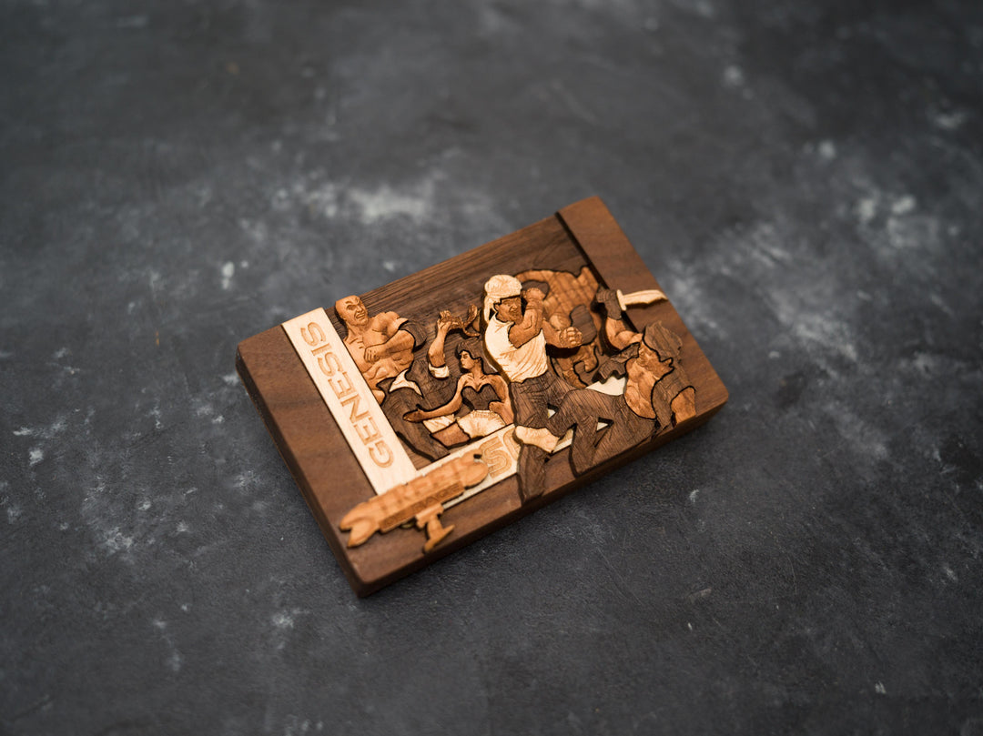 Wooden Streets of Rage SEGA replica