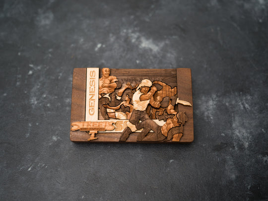 Wooden Streets of Rage SEGA replica