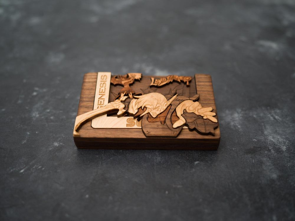 Wooden Shining Force 2 Sega replica