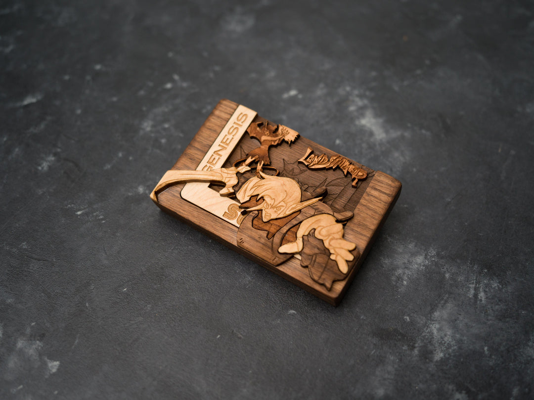 Wooden Shining Force 2 Sega replica