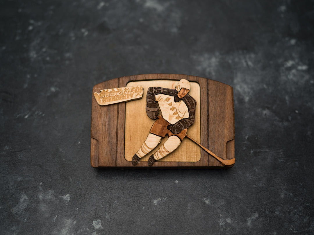 Wayne Gretzky's 3D Hockey Nintendo 64 / N64 Cartridge Replica