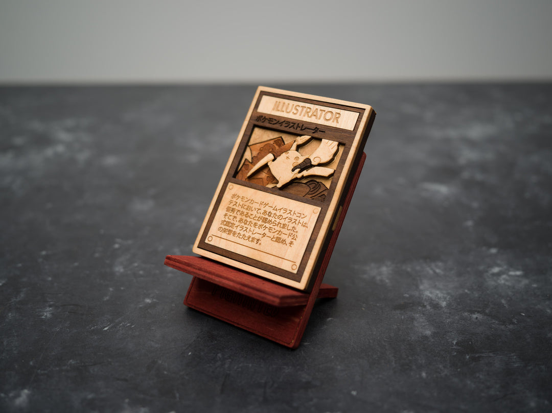 Custom Wooden Pokemon Cards